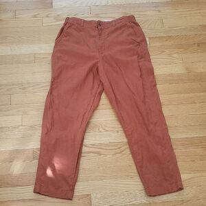 EUC Linen Blend Uniqlo Pants M
